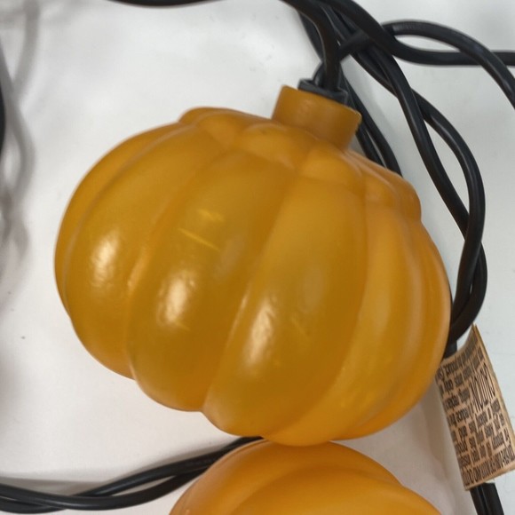 Halloween Lights Mini Pumpkin Blow Molds Jack O Lantern Lights. READ DES - Picture 8 of 9